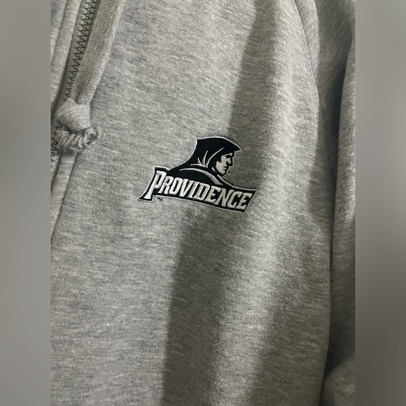 Men's Antigua Gray Providence Friars Victory Full-Zip Hoodie Size Medium - Picture 3 of 6